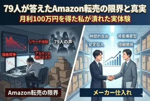 Amazon転売(AI活用で自社制作)