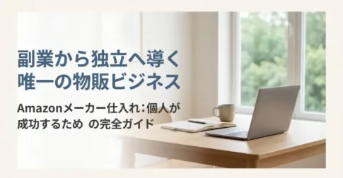 Amazonメーカー仕入れは個人でも可能:自社制作