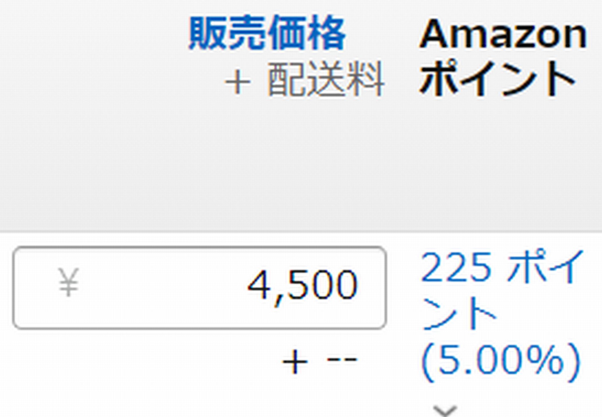 amazonポイント