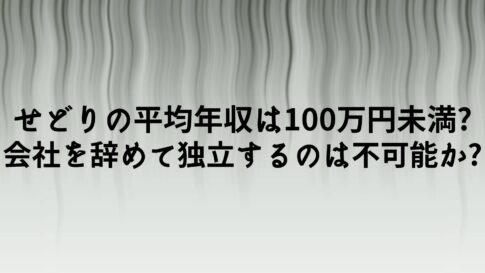 せどりの年収