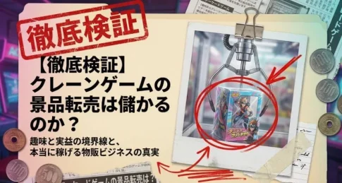 クレーンゲーム転売は儲かるのか