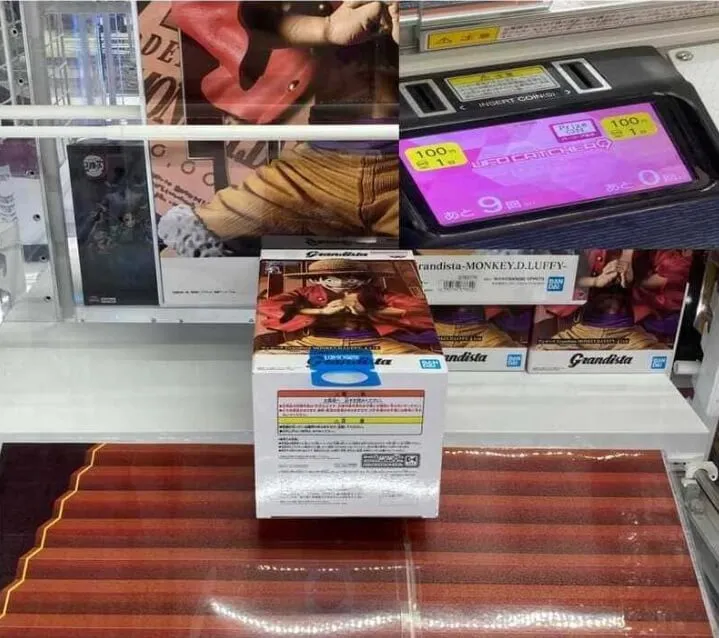 クレーンゲーム転売挑戦・ルフィ