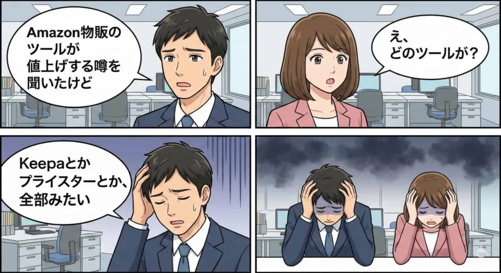 Amazon SP-APIによる値上げ(自社制作)