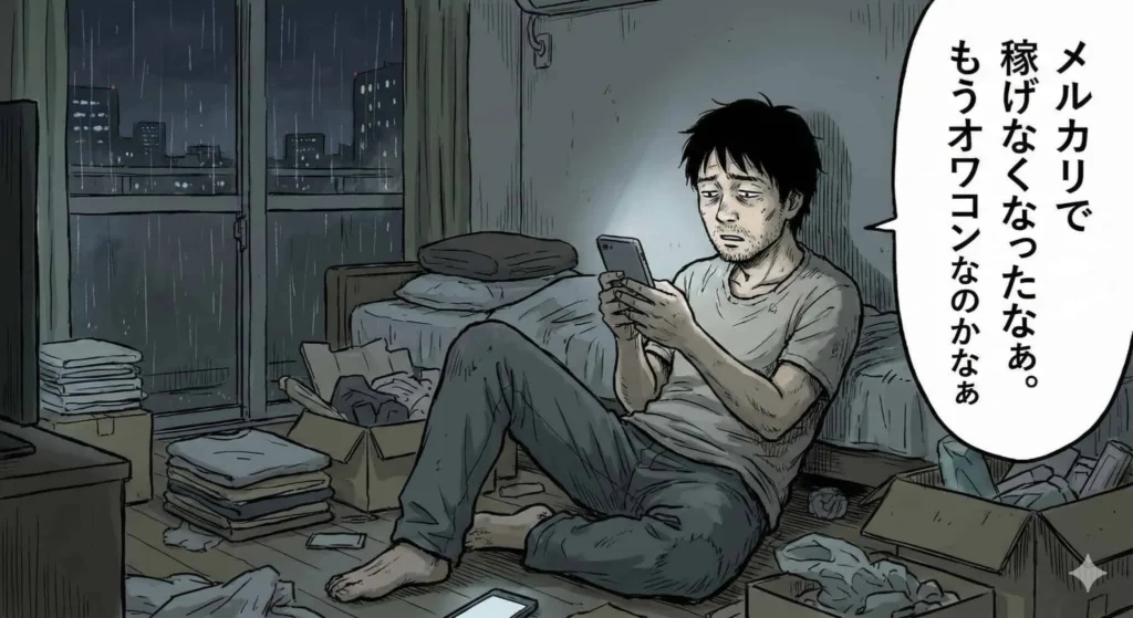 メルカリはオワコン(自社制作)