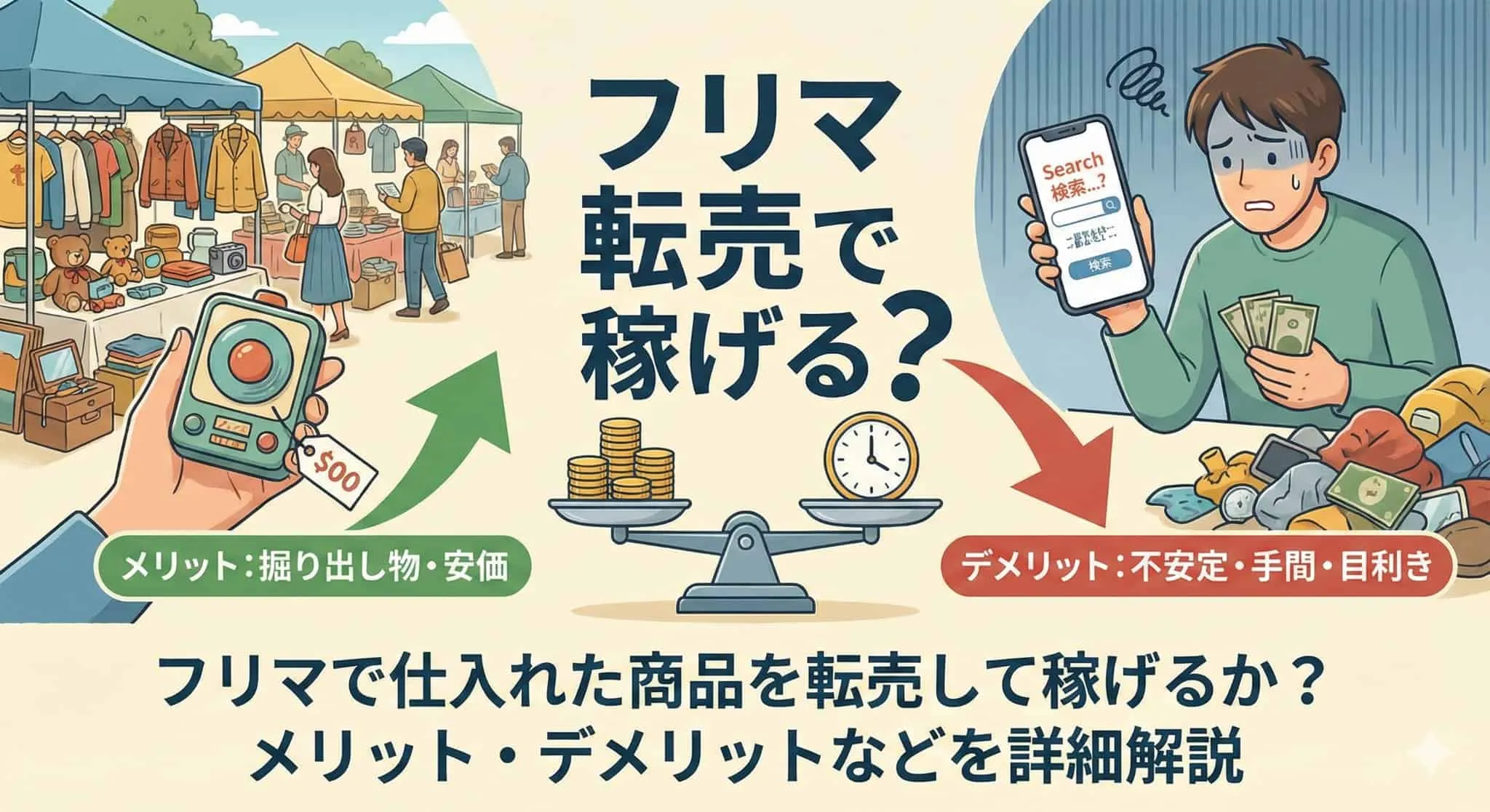 フリマ転売(AI活用で自社制作)