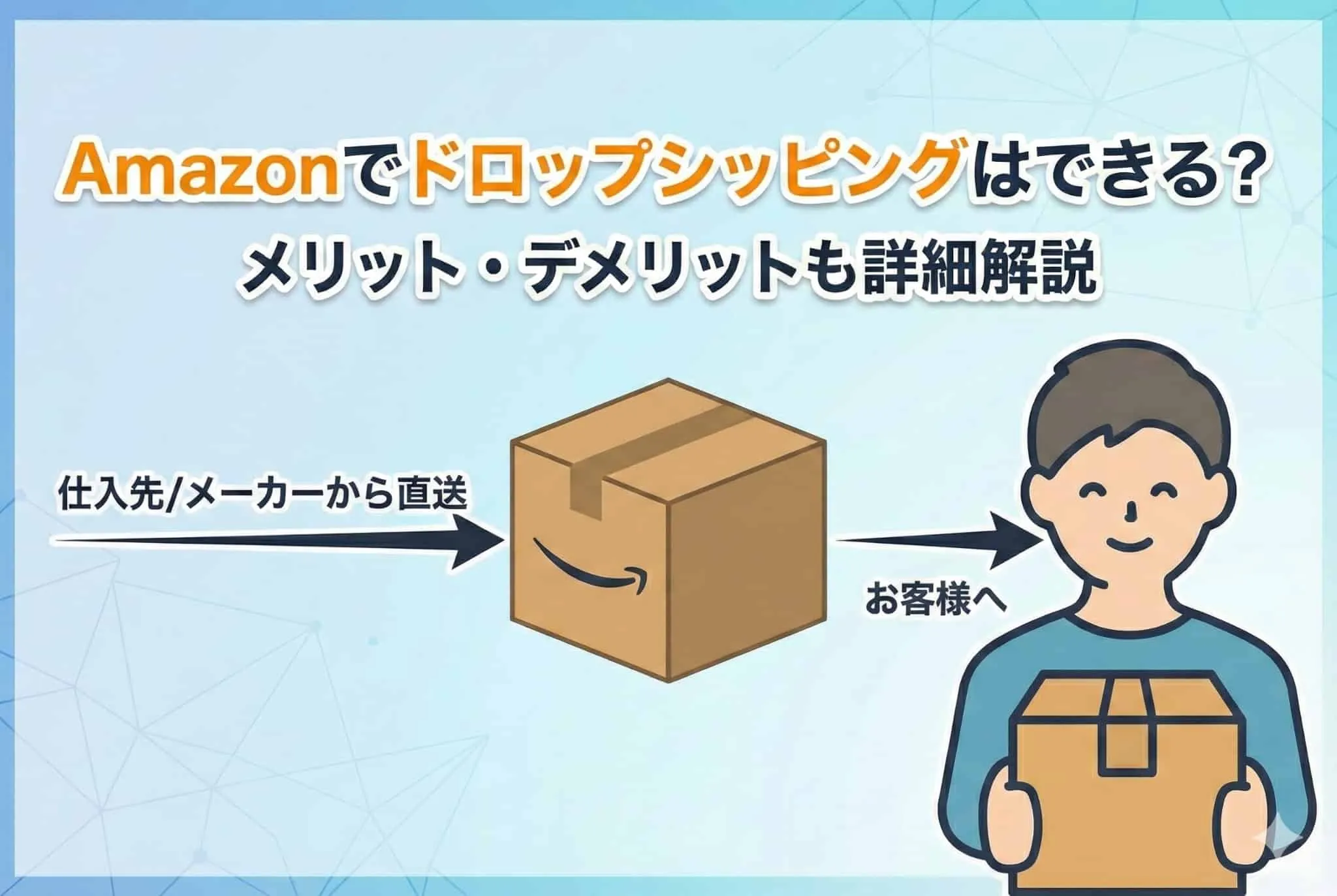 Amazonドロップシッピング(AI利用で自社制作)