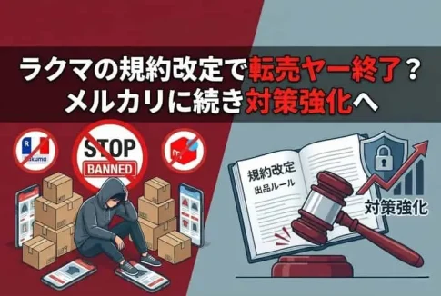 ラクマの規約改定(AI活用で自社制作)