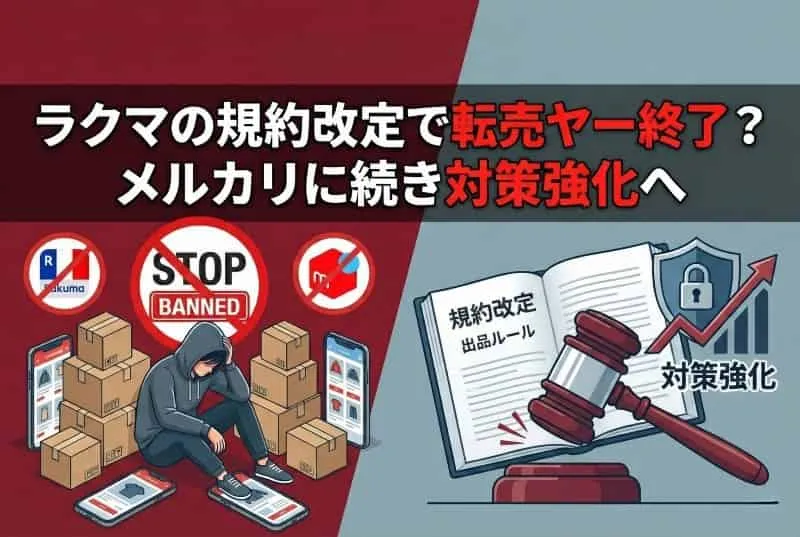 ラクマの規約改定(AI活用で自社制作)