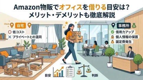 Amazon物販でオフィスを借りる目安